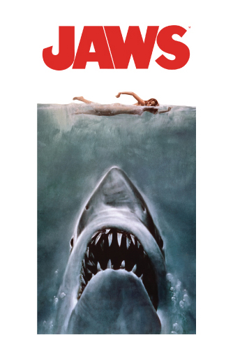 JAWS BEACH POSTER TOWEL