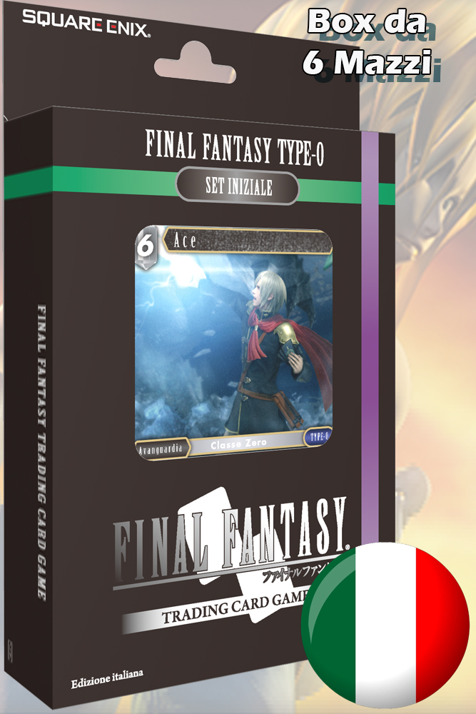 FINAL FANTASY THE CARD GAME FINAL FANTASY TYPE - 0 STARTER DECK (6)