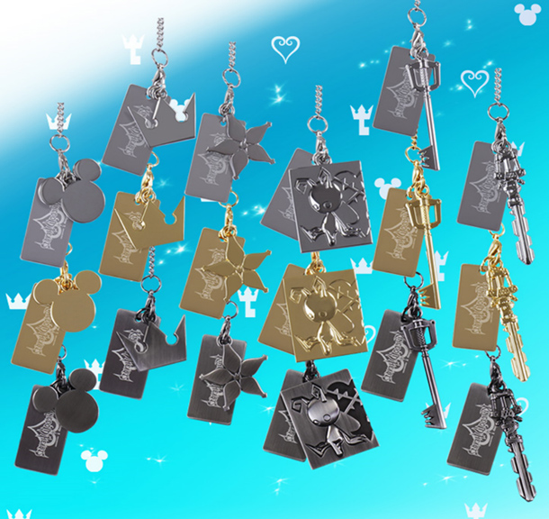 KINGDOM HEARTS MINI CHARM DISP.(18)