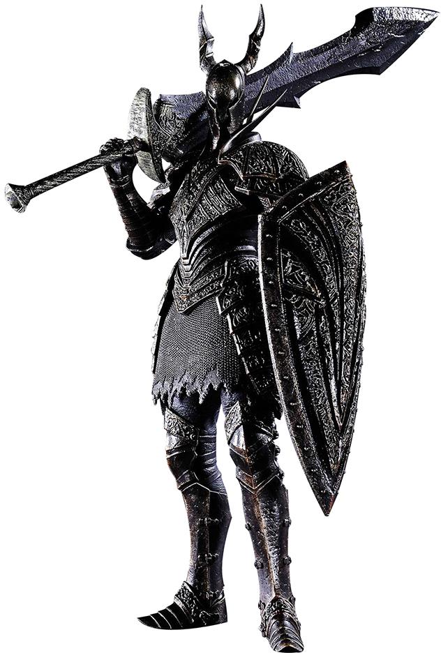 DARK SOULS SCULPT C.3 BLACK KNIGHT