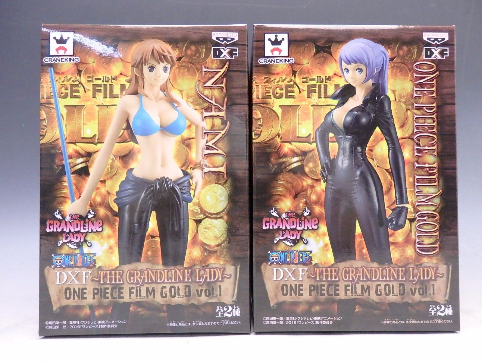 ONE PIECE GOLD NAMI CARINA SET