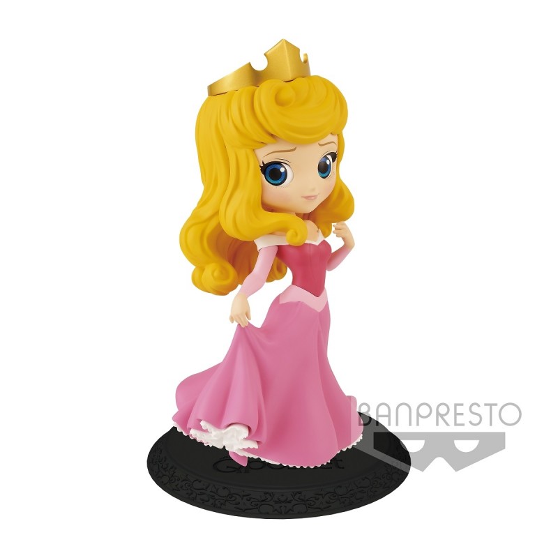 PRINCESS AURORA Q POSKET PINK DRESS