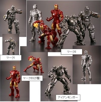 IRON MAN THE MOVIES COLLEC. SET (5)