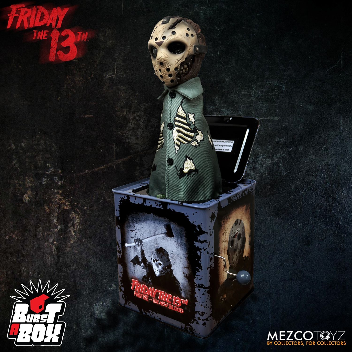 FRIDAY THE 13TH JASON BURST A BOX