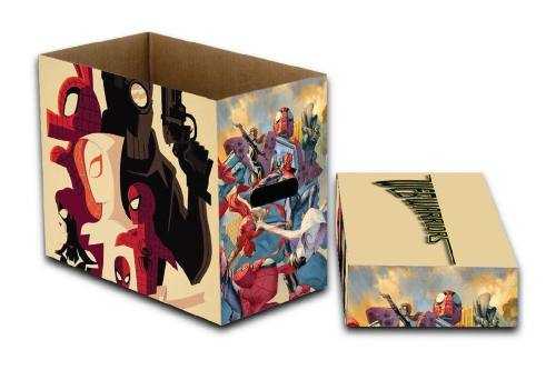 MARVEL WEB WARRIORS BOOK STOR. BOX