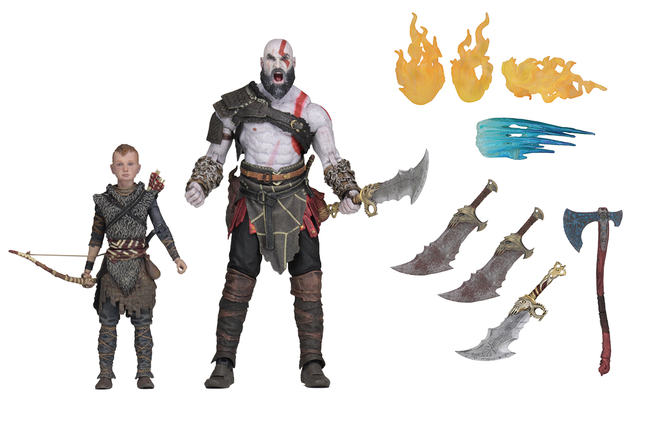 GOD OF WAR KRATOS&ATREUS AF 2 PACK