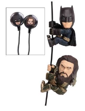 BATMAN & AQUAMAN EARBUDS SCALERS