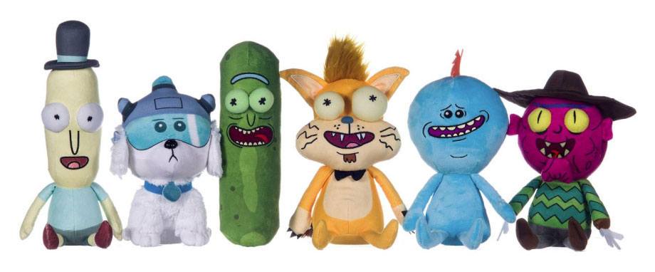RICK & MORTY PLUSH FIGURES 25 CM (6)