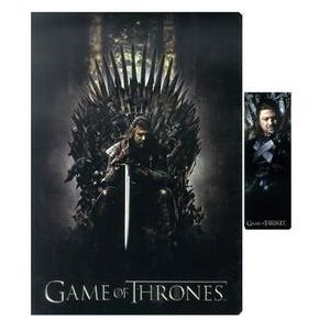 GAME OF THRONES NOTEBOOK+MAGN.TRONO