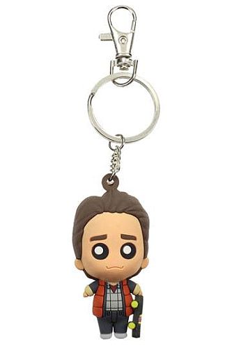 BACK TO THE FUTURE MARTY MCFLY KEYCHAIN