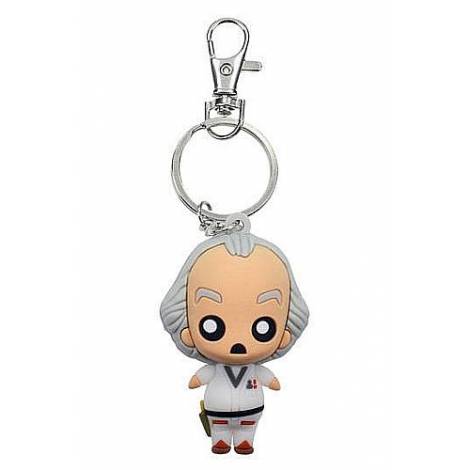 BACK TO THE FUTURE DOC BROWN KEYCHAIN