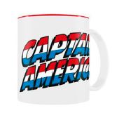 CAPTAIN AMERICA LOGO MUG