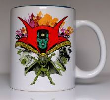 DOCTOR STRANGE FACE WHITE MUG