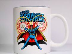 DR STRANGE LIGHTNING WHITE MUG