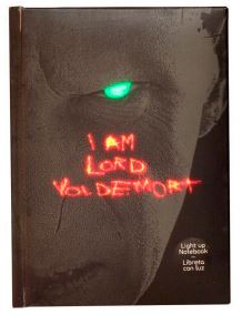HARRY POTTER LORD VOLDEMORT LIGHT UP NOTEBOOK