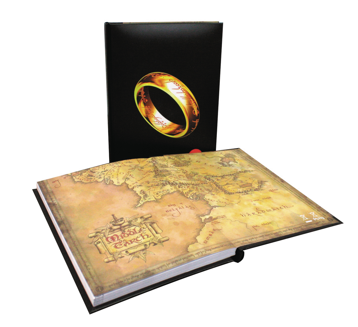LORD OF THE RINGS THE ONE RING NOTEBOOK W/LIGHT