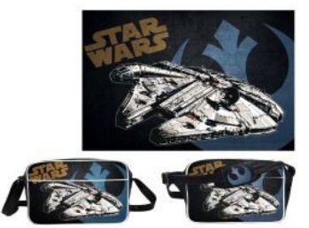 STAR WARS MESSENGER BAG M. FALCON