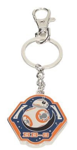 STAR WARS FORCE AWAKE ORANGE KEYCHAIN