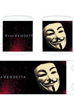 V FOR VENDETTA MUG THE MASK