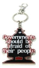 V FOR VENDETTA PORTACHIAVI GOVERNME