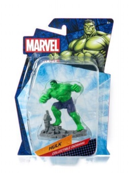 MARVEL DIORAMA HULK 2.75" FIGURE