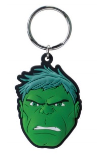 HULK HEAD KEYCHAIN
