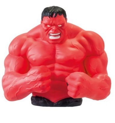 RED HULK BUST BANK
