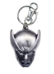 MARVEL WOLVERINE HEAD PEWTER KEY