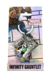 THANOS GLOVER COLORED PEWTER KEY