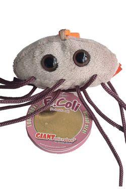 GIANTMICROBES KEYCHAIN E. COLI
