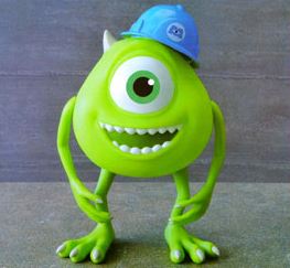 MONSTERS INC. MIKE WAZOWSKI FIGURE