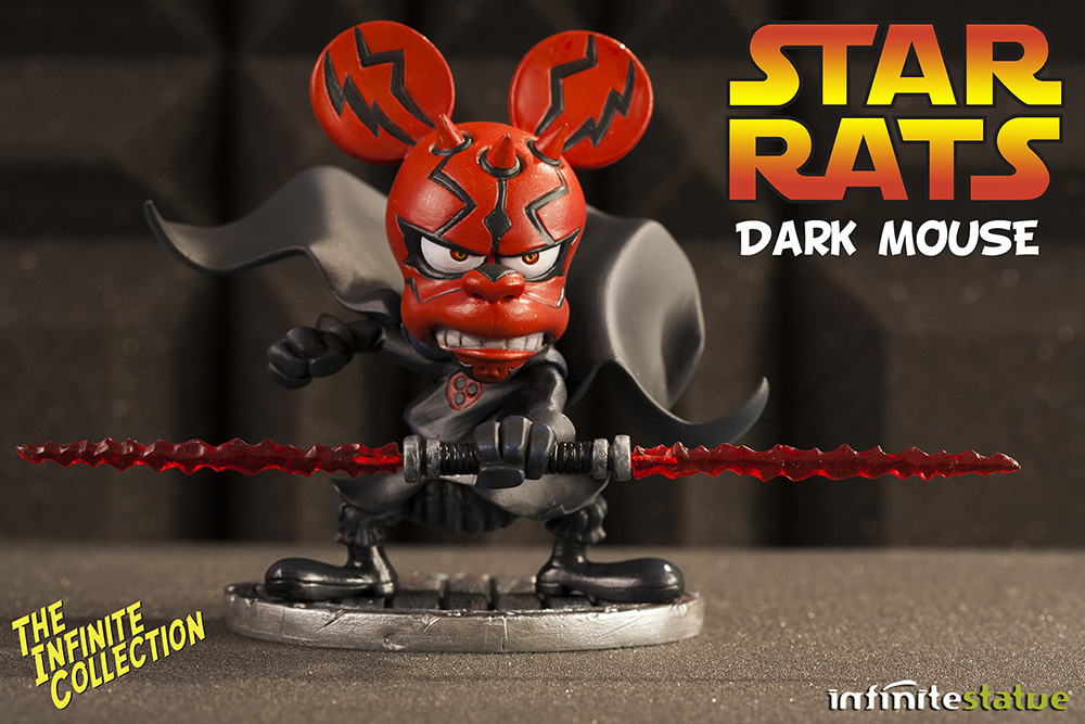 RAT-MAN STATUE #4 DARK MOUSE