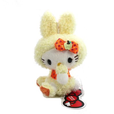 HELLO KITTY RABBIT PLUSH GIALLA