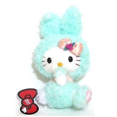 HELLO KITTY RABBIT PLUSH VERDE ACQU