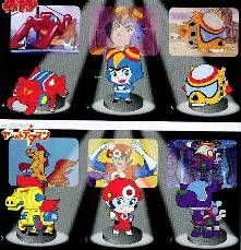 TIME BOKAN SERIES MINI FIG SET (6)