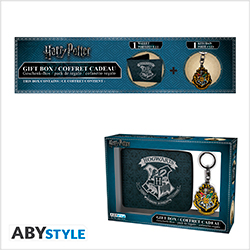 HARRY POTTER WALLET KEYRING HOGWARTS GIFT BOX