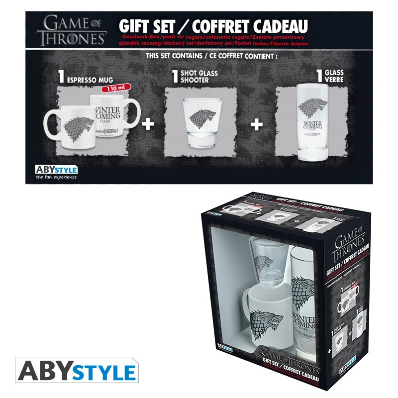GAME OF THRONES STARK GIFT BOX