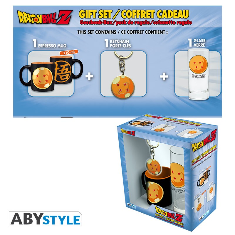 DRAGON BALL CRYSTALL BALL KEYRING GIFT BOX