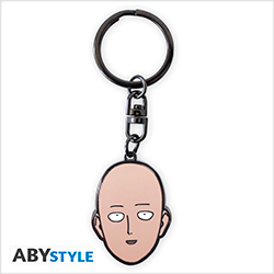 ONE PUNCH MAN SAITAMA HEAD KEYCHAIN