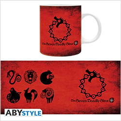 SEVEN DEADLY SINS EMBLEMS MUG