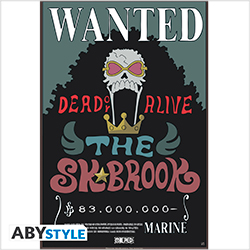 ONE PIECE WANTED BROOK NEW 52X38