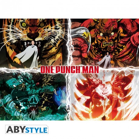 ONE PUNCH MAN POSTER DISASTER LEVEL