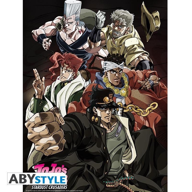 JOJO STARDUST CRUSADERS POSTER