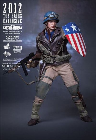CAPTAIN AMERICA 12" 2012 TOY FAIRS