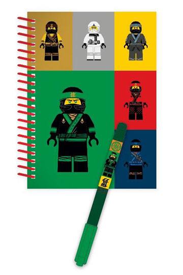 LEGO NINJAGO MOVIE NOTEBOOK AND PEN