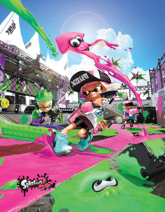 SPLATOON 2 CANVAS 60X80