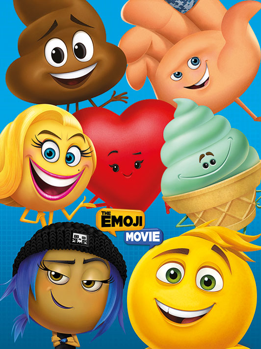 THE EMOJI MOVIE CANVAS 60X80
