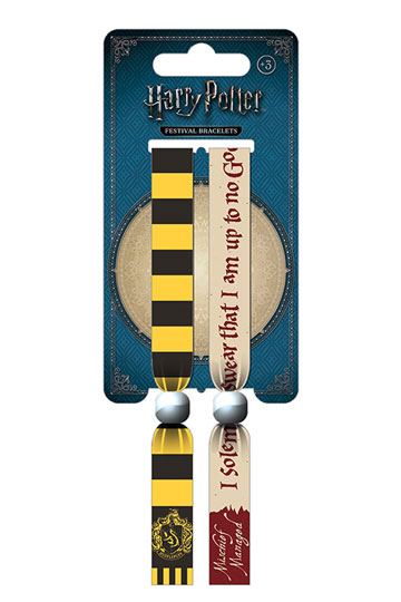 HARRY POTTER HUFFLEPUFF FESTIVAL WRISTBANDS