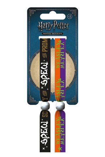 HARRY POTTER SPEW FESTIVAL WRISTBANDS