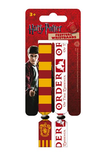 HARRY POTTER GRYFFINDOR FESTIVAL WRISTBANDS